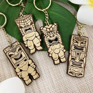 Kahiko（カヒコ） ティキ キーホルダー 守り神 ハワイ 土産 可愛い