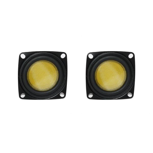 Claret Audio F-LINE SZKE-53 イエローアラミド繊維 53mm 8Ω フルレ...