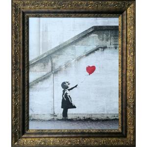バンクシー レッドバルーン BK-10002 / Banksy BANKSY バンクシイ 絵画