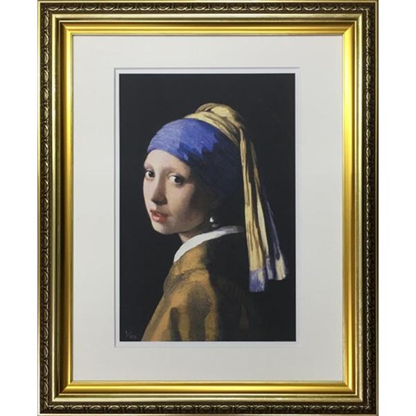 アートパネル ヨハネスフェルメール Johannes Vermeer 真珠の耳飾りの少女 IFA-6...