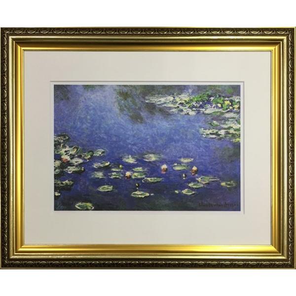 アートパネル クロードモネ Claude Monet 睡蓮 IFA-60898 壁掛け アートフレー...