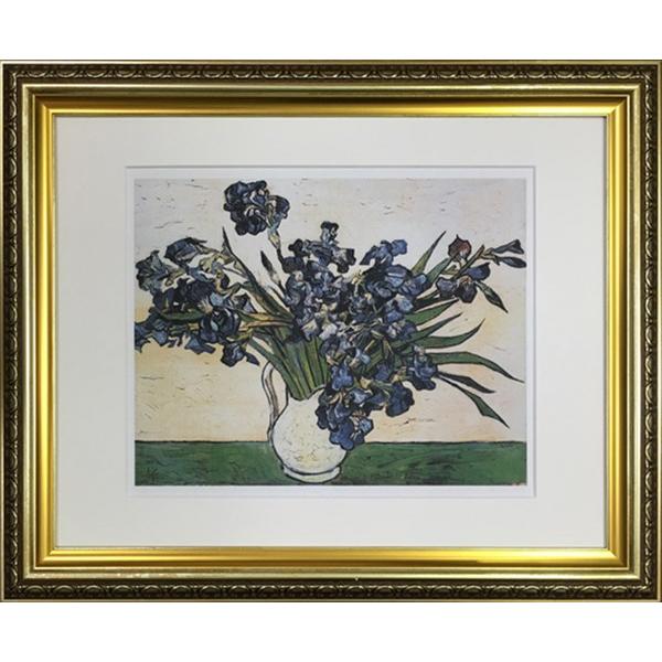 アートパネル ゴッホ Vincent van Gogh アイリス IFA-60900 壁掛け アート...