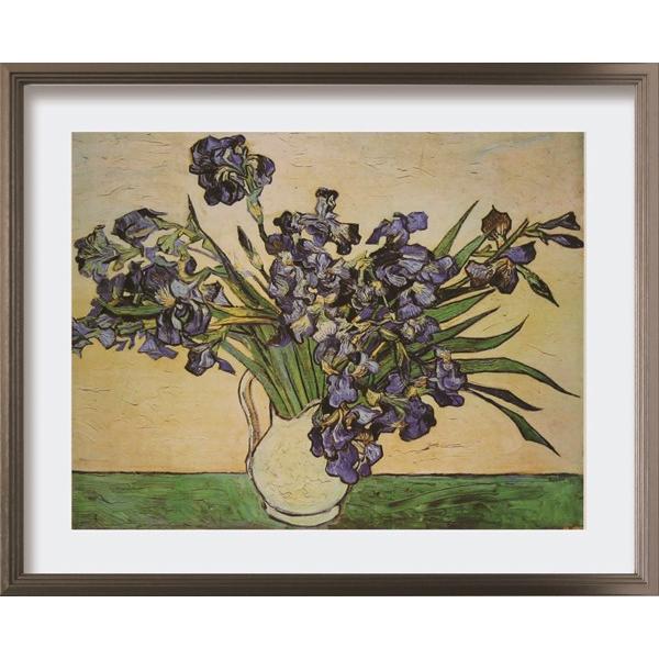 アートパネル ゴッホ アイリス Vincent van Gogh Iris-Strauss 1890...