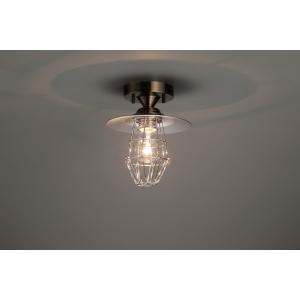 後藤照明 大正ロマン 昭和 レトロ 小型シーリングライト 〆付けガード