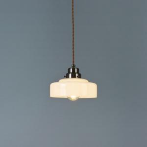 後藤照明 鉄鉢硝子 大正ロマン 昭和 レトロ 小型ペンダントライト