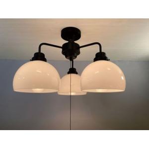 後藤照明 鉄鉢硝子 大正ロマン 昭和 レトロ 小型ペンダント