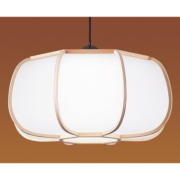 パナソニック 和風ペンダントライト 〜8畳 白木 LED 調色 調光 LGBZ6218K