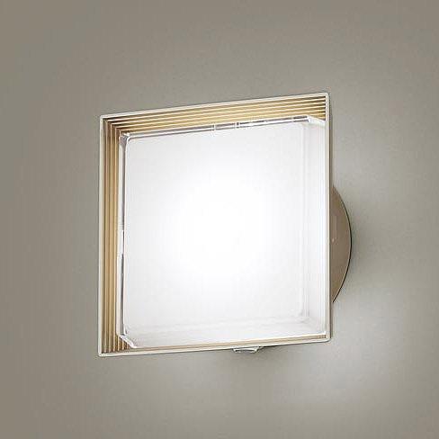 パナソニック ポーチライト センサー付 プラチナ 拡散 LED(昼白色) LGWC80320KLE1