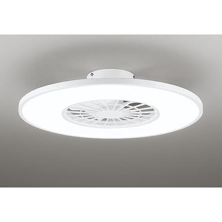 オーデリック FLAT FAN シーリングライト DCファン付 〜8畳 ホワイト LED 調色 調光...