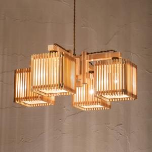 ODELIC（オーデリック） 和風シャンデリア 〜10畳 7灯 LED（昼白色