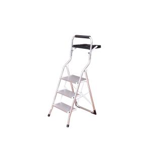 (メーカー直送) アルミ製トレー付き脚立 3段 谷村実業 TAN-3010-3 耐荷重：脚立100kg トレー7kg 踏み台 軽量 簡単組み立て式 屋内 屋外 家庭用