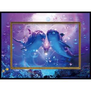 ラッセン　ドルフィンシンフォニー クリスチャン・リース・ラッセン ビッグアート ドルフィン