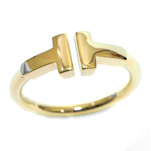 Tiffany & Co. ティファニー Tワイヤー K18YG リング 約7号位 約3.3g位 [ 60147340 指輪 イエロー ゴールド 18金 ]