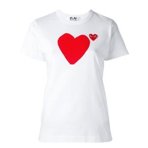 PLAY COMME des GARCONS プレイ コムデギャルソン ロンT レッド