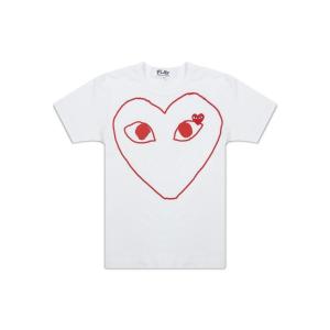 プレイコムデギャルソン メンズ レッドハートTシャツ PLAY COMME DES GARCONS AZ-T100-051-1｜Class Sense クラスセンス