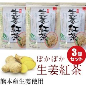 生姜紅茶 国産 ティーパック 20ヶ入×3袋 ...の詳細画像3