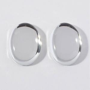 クリスタルパーツ 楕円形 40×30mm 2個...の詳細画像3