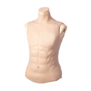 クラッセ トップなし シリコン筋肉スーツ 細マッチョ 着脱簡単 コスプレ 腹筋 胸筋 男装 撮影 着るだけ細マッチョボディ