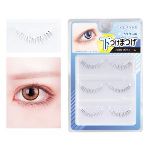 【新品】コスメ メイク つけまつ毛 細い束状 コスプレ 黒色 5セット classe-shop_ms-eyelash5p-bk05