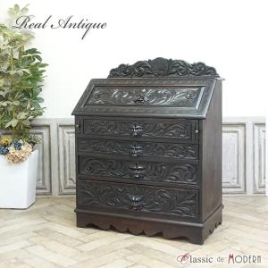 イギリス アンティーク 家具 ビューロー 書斎 机 レターデスク