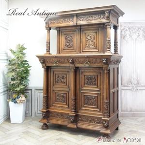 フランスアンティーク剥離家具　木製無垢 飾り棚 ディスプレイ キャビネット食器棚 フランスアンティーク剥離家具 木製無垢 飾り棚 ディスプレイ