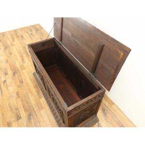 フランス アンティーク 家具 コファー ブラン...の詳細画像4