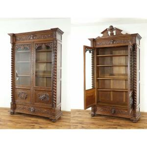 フランス アンティーク 家具 キャビネット 飾...の詳細画像1