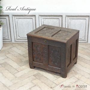 フランス アンティーク 家具 コファー ブランケットボックス トランク オーク 1880年代 ヴィンテージ レトロ フレンチ 仏国 antique65152