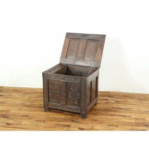 フランス アンティーク 家具 コファー ブラン...の詳細画像1