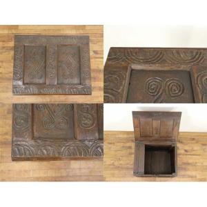 フランス アンティーク 家具 コファー ブラン...の詳細画像3