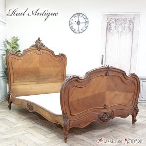フランス アンティーク 家具 ベッドフレーム オーク 1910年代