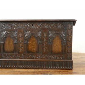 イギリス アンティーク 家具 コファー ブラン...の詳細画像5