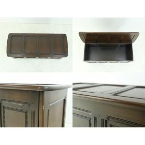イギリス アンティーク 家具 コファー 収納 ...の詳細画像3