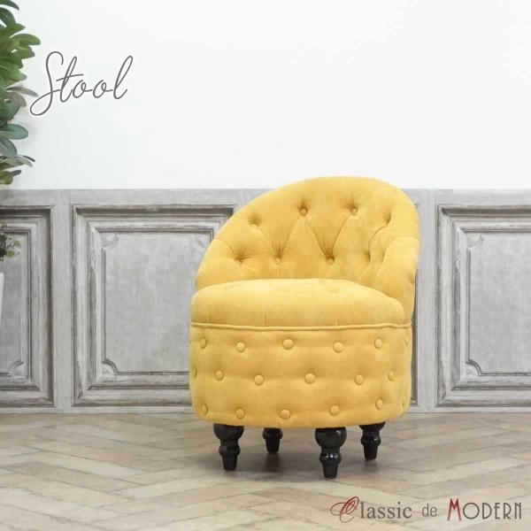 輸入家具 ミニチェア スツール 背もたれ付き フランス ラウンド アンティーク エレガント 可愛い ...