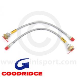 純正形状 ローバーミニ ステンメッシュ ブレーキホース セット CK4M