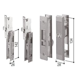 YKK 玄関引戸錠セット２枚建用 HHJ-0220 kenz : hhj-0220 : クラシックミニスペアーズマルヤマ - 通販 -  Yahoo!ショッピング