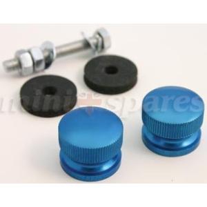 ミニ　ブルーアルマイト　グリルボタン　セット　MS97B  kenz