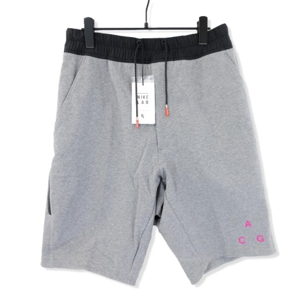 未使用 NIKE LAB ナイキラボ ACG Fleece Shorts 880963-091 ハー...