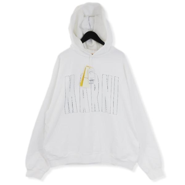 未使用 MARNI マルニ LOGO SWEAT HOODIE FUMU0067S3 UTC085 ...