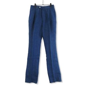 未使用 NEAT ニート デニムパンツ 23-01LDS-TI Linen Bleach Denim Standard Type1 日本製 インディゴ 46 タグ付き  22000563｜classic