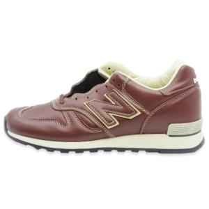 未使用 new balance ニューバランス 26cm M670BRN Made in UK 英国製 vibram ビブラムソール オールレザー ブラウン  22000891｜classic