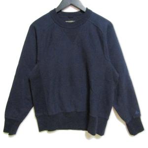 Nigel Cabourn ナイジェルケーボン スウェット リブ付き  ネイビー 紺 46 メンズ  中古 27001401｜classic