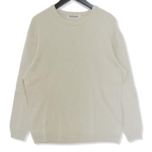 COOTIE クーティー サーマルスウェット CTE-18A304 ハニカムサーマルセーター Honeycomb Thermal Sweater ベージュ M メンズ  中古 27002654｜classic