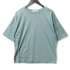 JOURNAL STANDARD ジャーナルスタンダード SCTC70 オーバーサイズ 22100000000000 半袖Tシャツ ひんやりコットン グリーン 緑 M  27102767｜classic