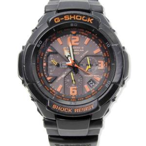 CASIO G-SHOCK Gショック GW-3000B-1AJF スカイコックピット グラビティマスター 電波ソーラー アナログ ブラック 黒 28007365｜classic