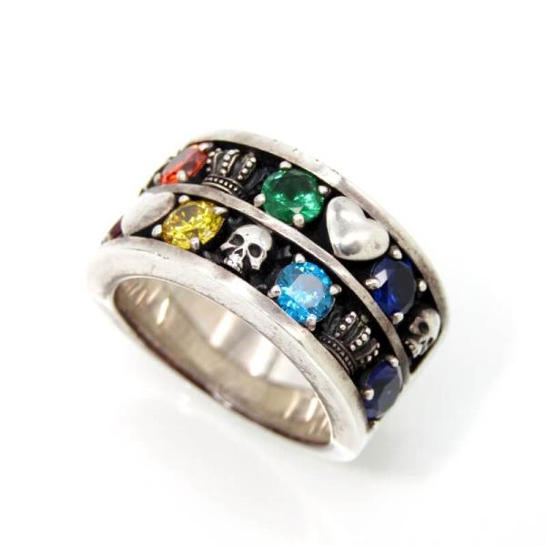 JUSTIN DAVIS ジャスティンデイビス リング SRJ580 DUO CHARM RING ...