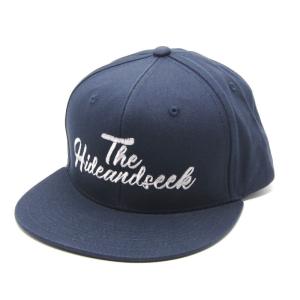 未使用 HideandSeek ハイドアンドシーク ベースボールキャップ 23AW HG-081123 The HS Baseball Cap ネイビー   28007823｜classic