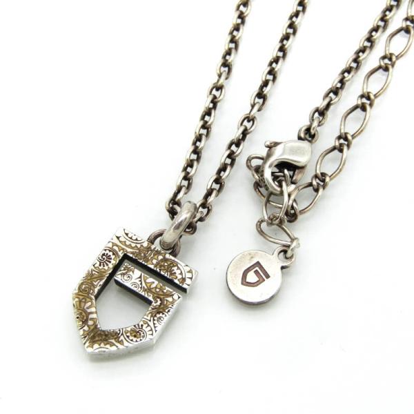 GARNI ガルニ ネックレス Vine Pattern G Pendant バイン パターン G ...
