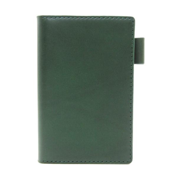 未使用 SIRUHA シルハ システム手帳 ミニ6穴 ブッテーロ 手帳カバー ポケットサイズ 手縫い...