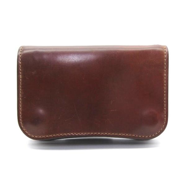 WILDSWANS ワイルドスワンズ 二つ折り財布 シェルコードバン/サドルプルアップ BLISTE...